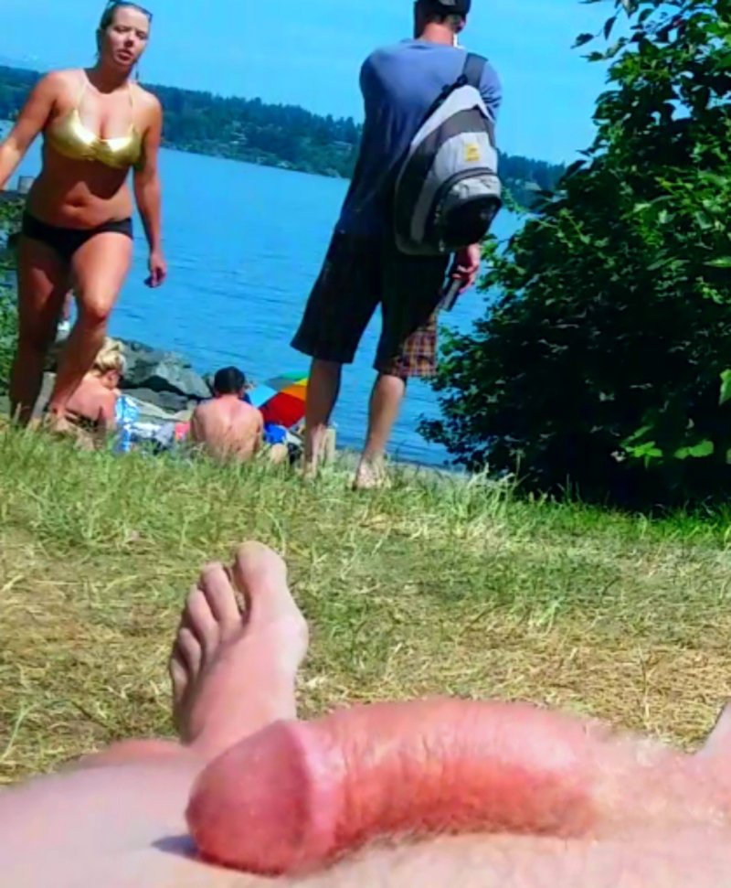 На пляж
