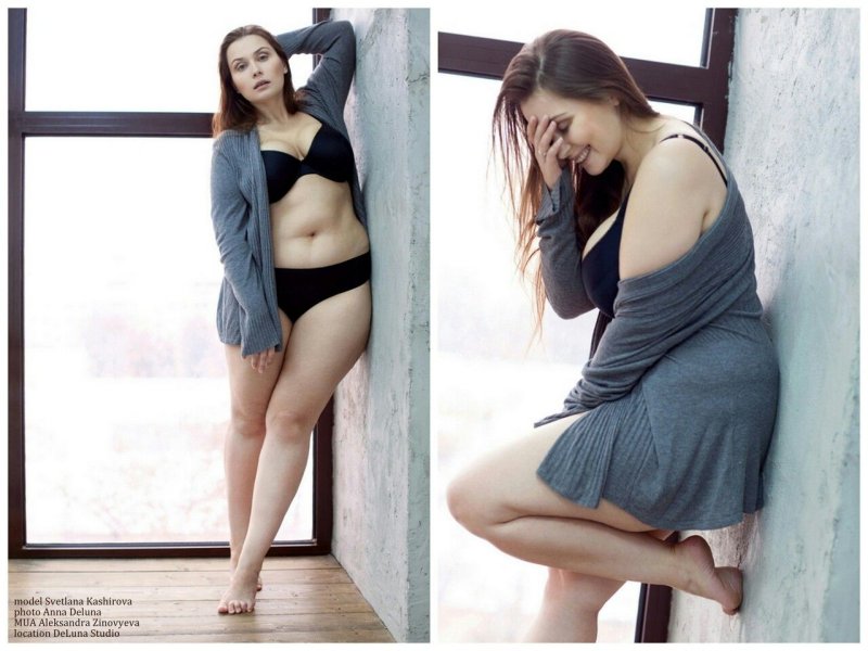 Plus-size модель светлана каширова
