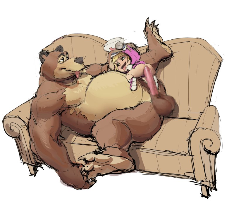 Маша и медведь секс