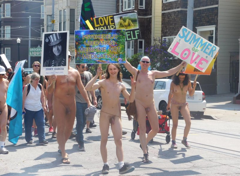 Nude parade