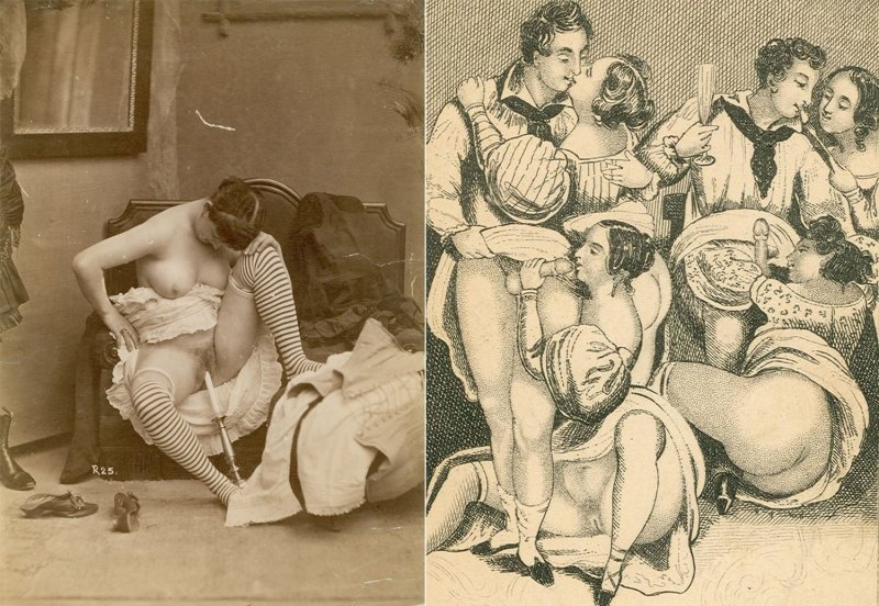 Старинное порно
