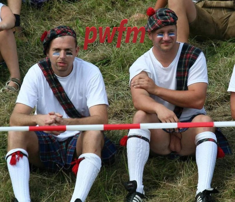 Шотландец в килте