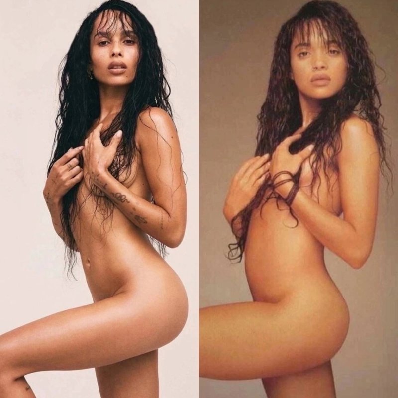 Зои кравиц голая фотосессия