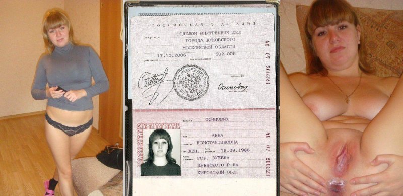 Голые женщины с паспортом голые