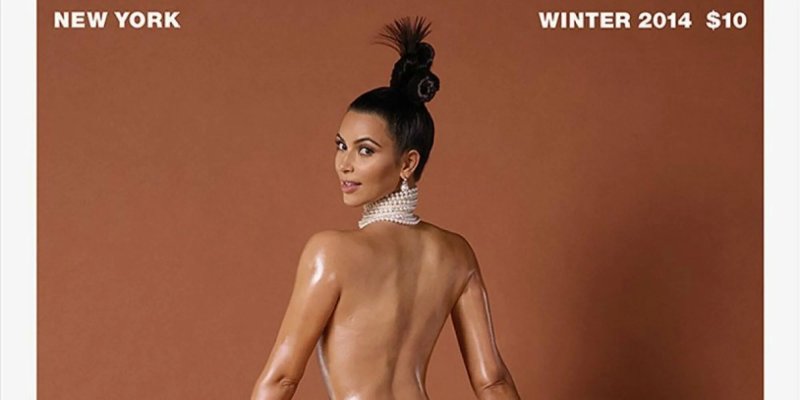 Papermag ким кардашян