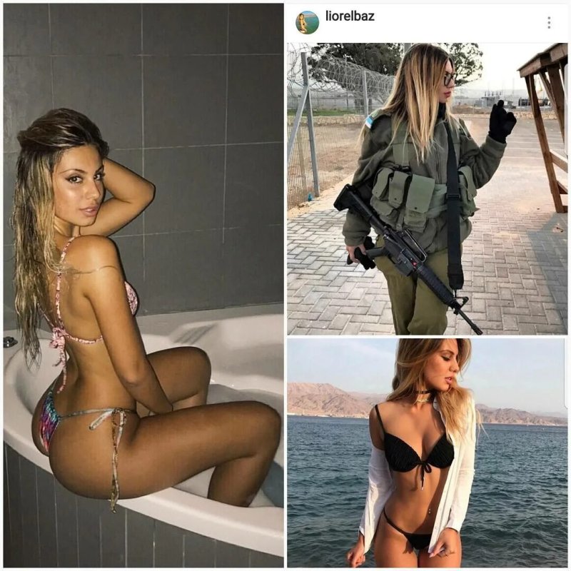 Девушки израильской армии ню