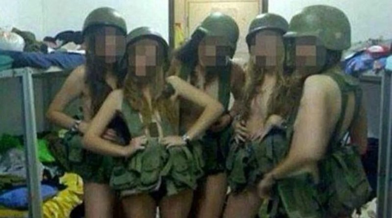 Женщины в израильской армии голые