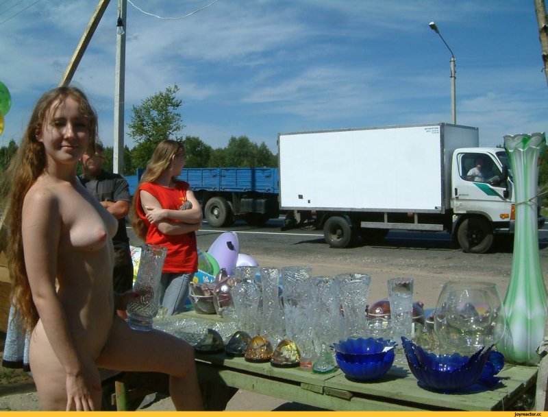 Русские голые на трассе