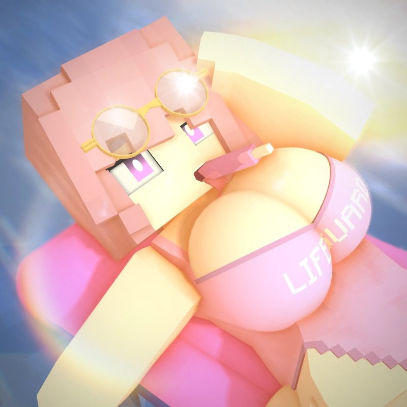 Minecraft cuteskyler с большими сиськами