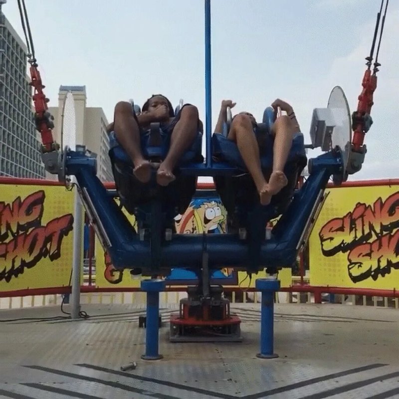 Funny slingshot аттракцион