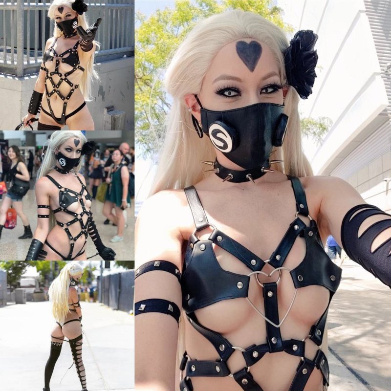 Do-s monster princess косплей сиськи