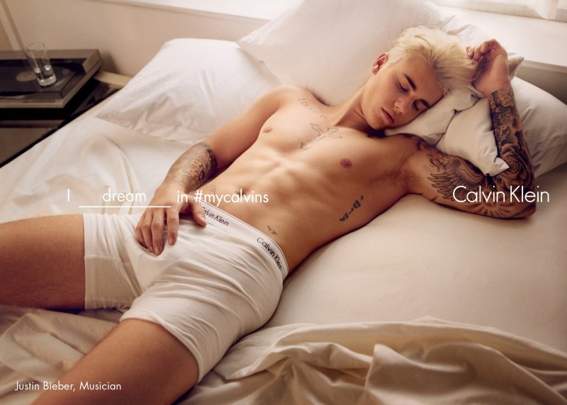 Justin bieber calvin klein