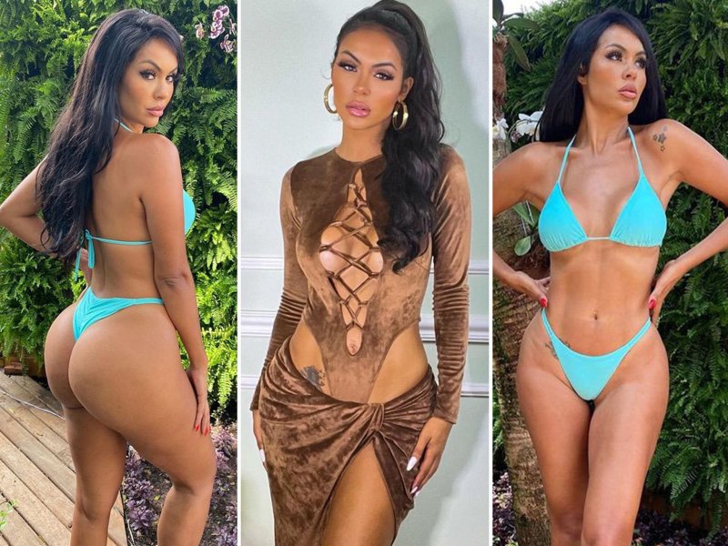Бразильская модель aline bernardes
