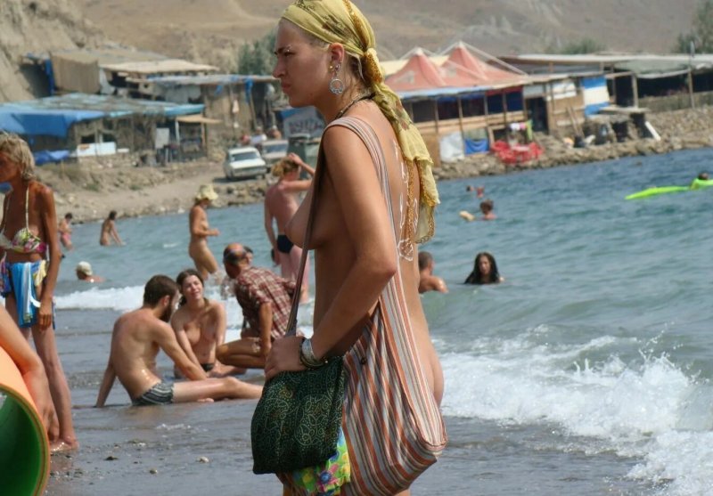 Коктебель лисья бухта ню