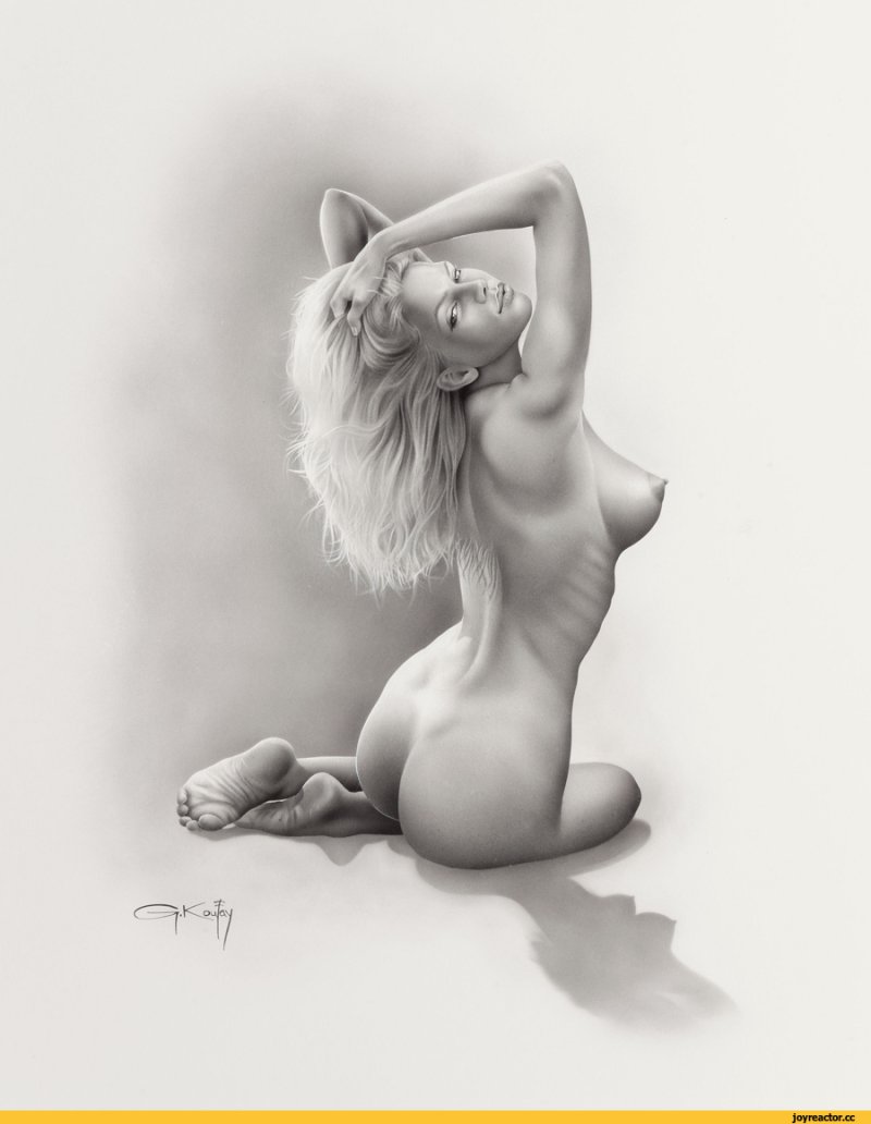 Рисованные голые девушки