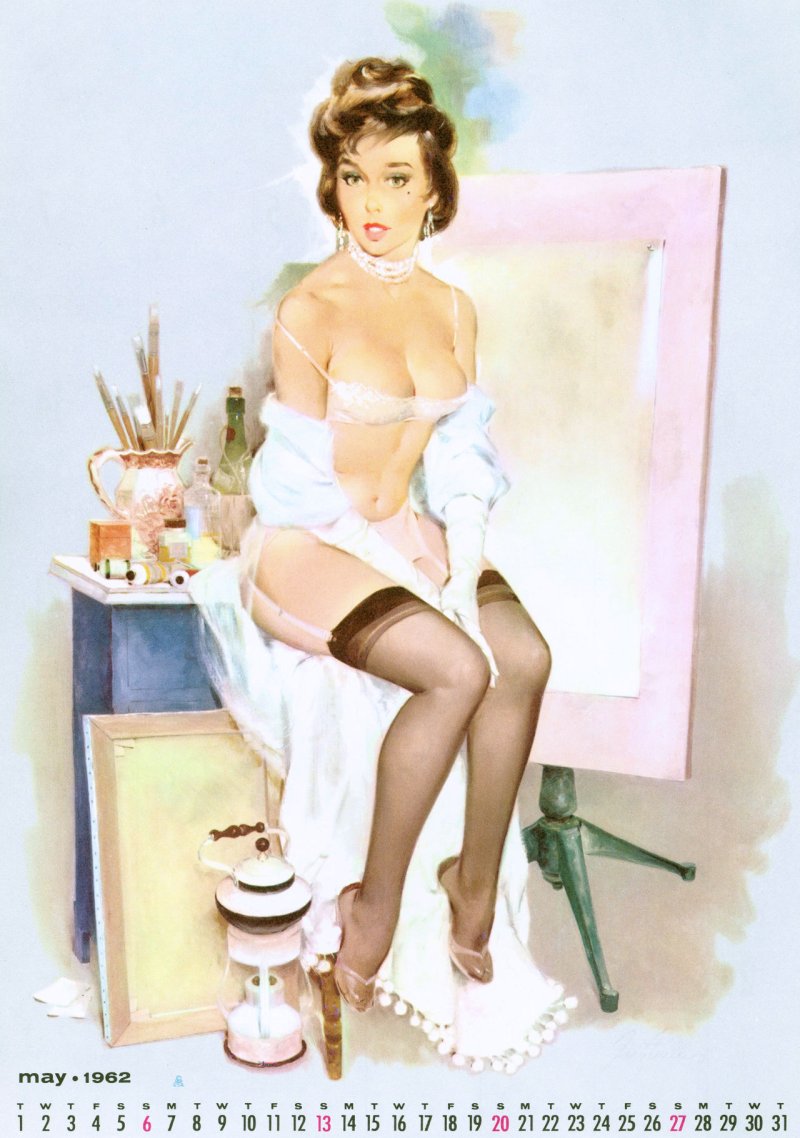 Pin up художник джил элвгрен