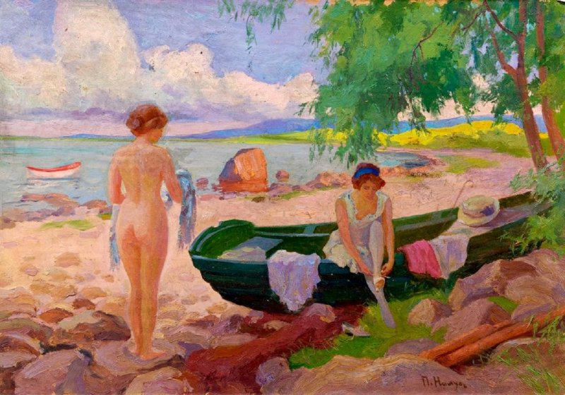 Морис дени купальщицы