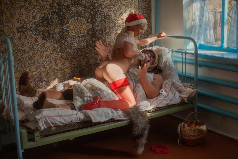 Новогоднее ню