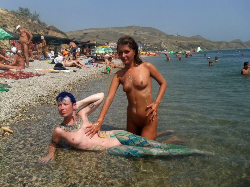 Коктебель нудисты