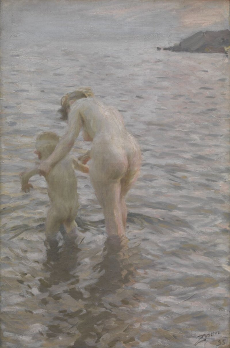 Педер северин кройер boys bathing
