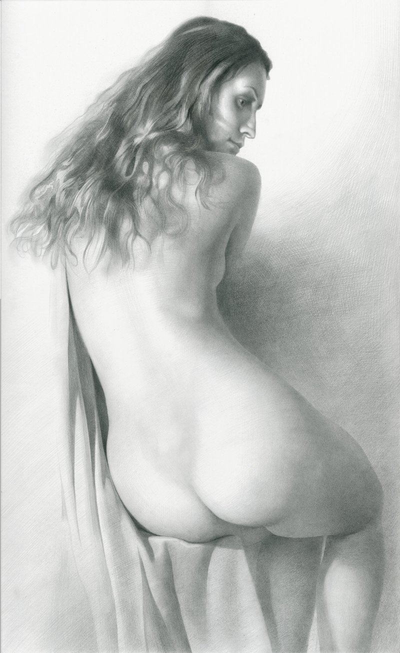Рисунки голые женщины