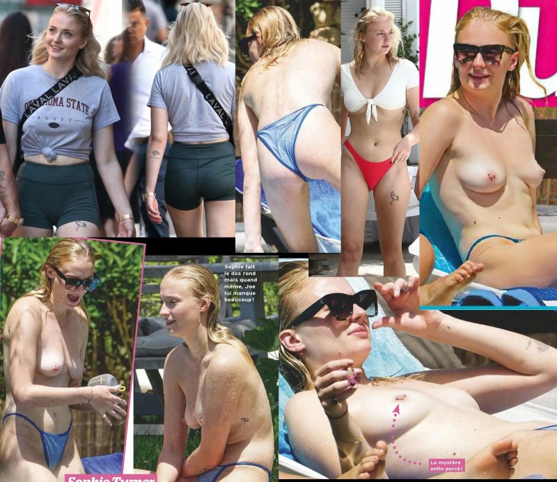 Софи тёрнер nipples
