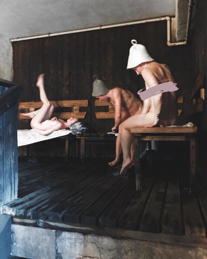 Голые женщины в советских банях